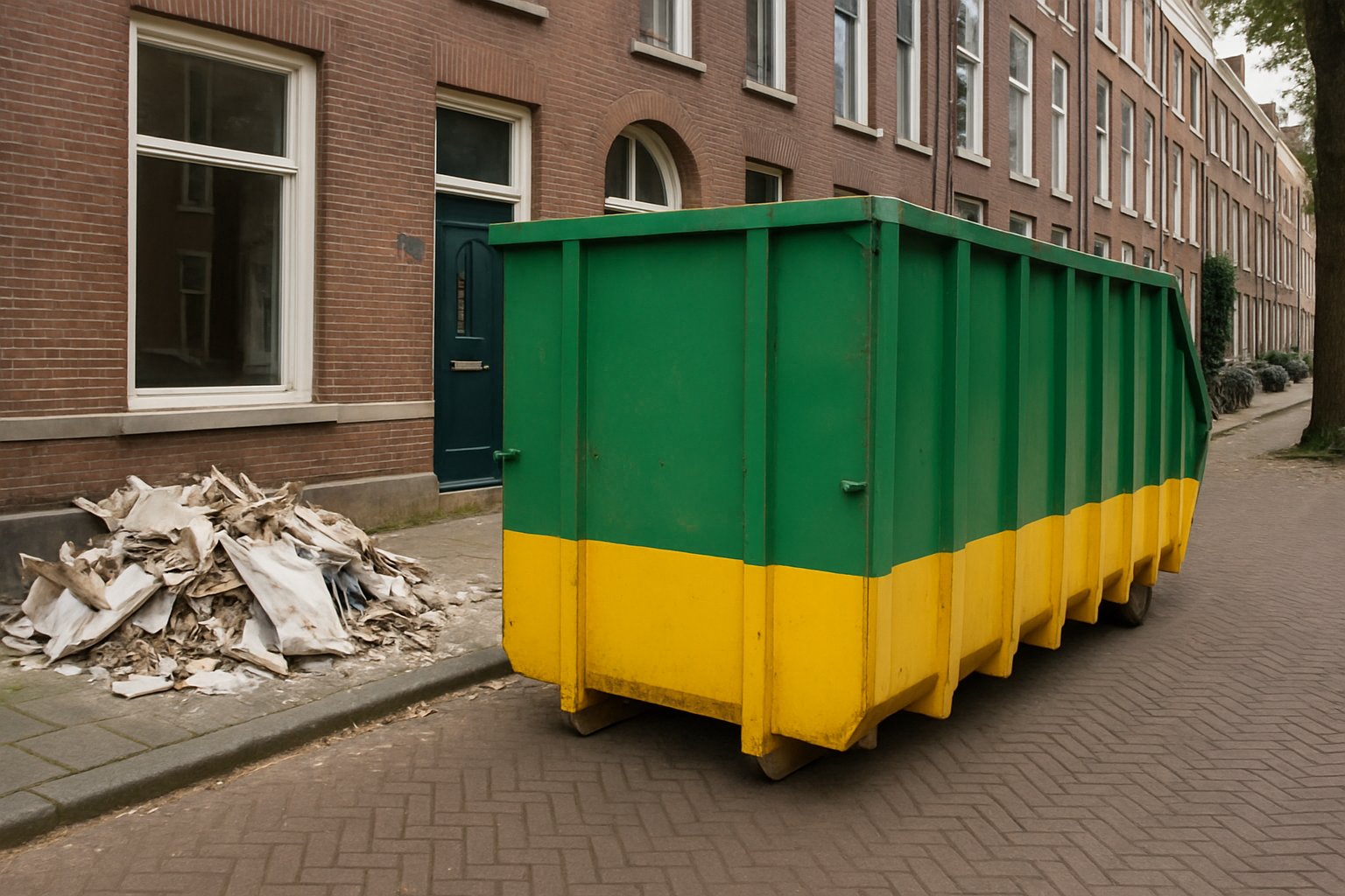 Container huren in Den Haag: lastig?